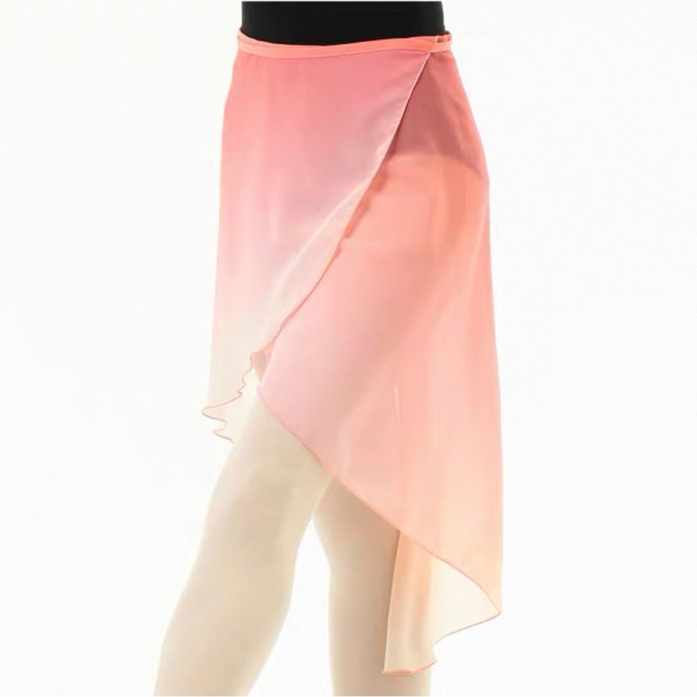 Chacott x Nela Dancewear Ballet Pink Ombré Wrap Skirt